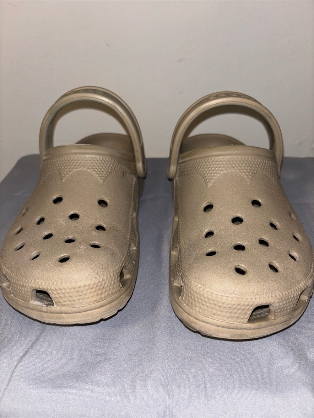 Unisex Beige Foam Clog Sandals - Comfortable Slip-On w-8/9 m-6/7